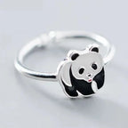 Pierścionek Panda