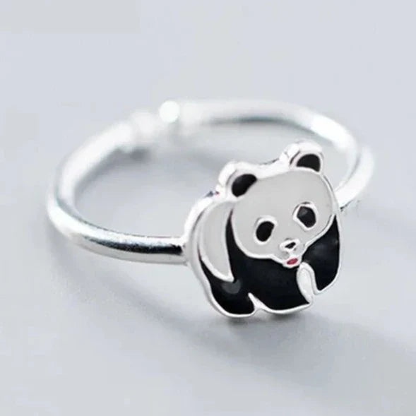 Pierścionek Panda
