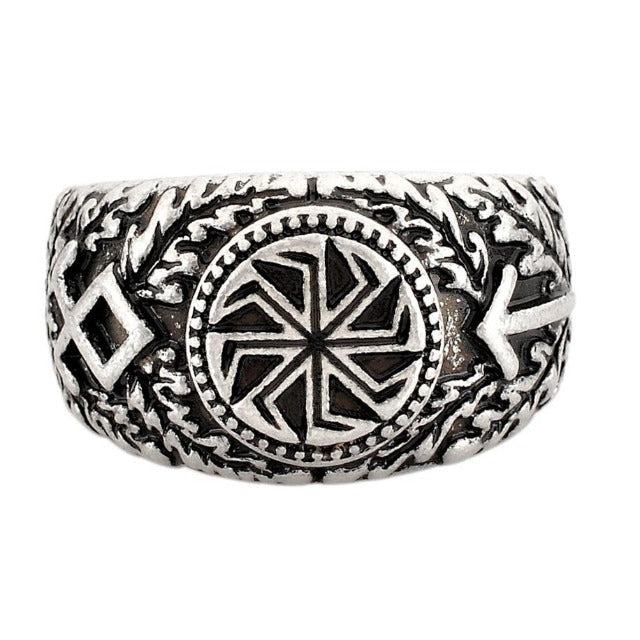 Autentyczny stary pierścień wikingów
