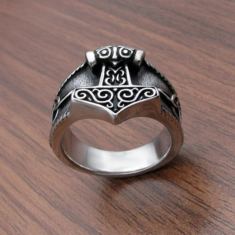Pierścień Wikingów Mjolnir
