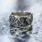 Pierścień Wikingów Valknut