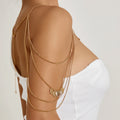 Biżuteria na ramię damska - obojczyk i łańcuch na ramię i ramiona