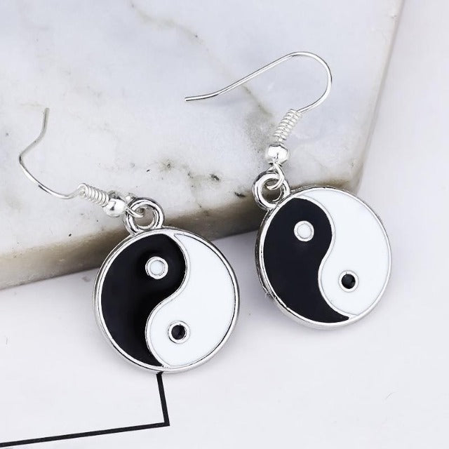 Kolczyk Yin Yang