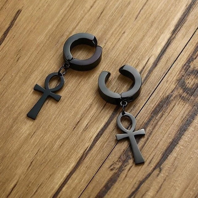 Kolczyki Ankh