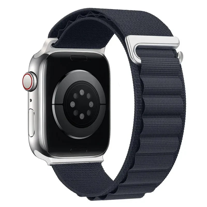 Bransoletka Apple Watch z zapięciem sportowym niebieska