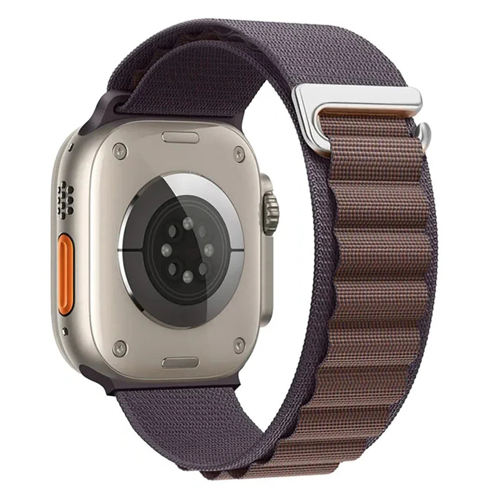 Bransoletka Apple Watch z zapięciem sportowym fioletowa