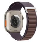 Bransoletka Apple Watch z zapięciem sportowym fioletowa
