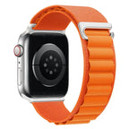 Bransoletka Apple Watch z zapięciem sportowym pomarańczowa