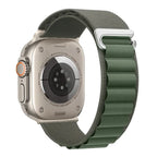 Bransoletka Apple Watch z zapięciem sportowym zielona