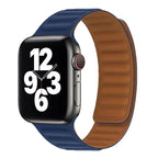 Bransoletka Apple Watch z magnetycznym zapięciem niebieska