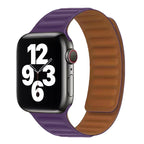 Bransoletka Apple Watch z magnetycznym zapięciem fioletowa