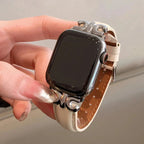 Bransoletka Apple Watch ze skóry dla kobiet
