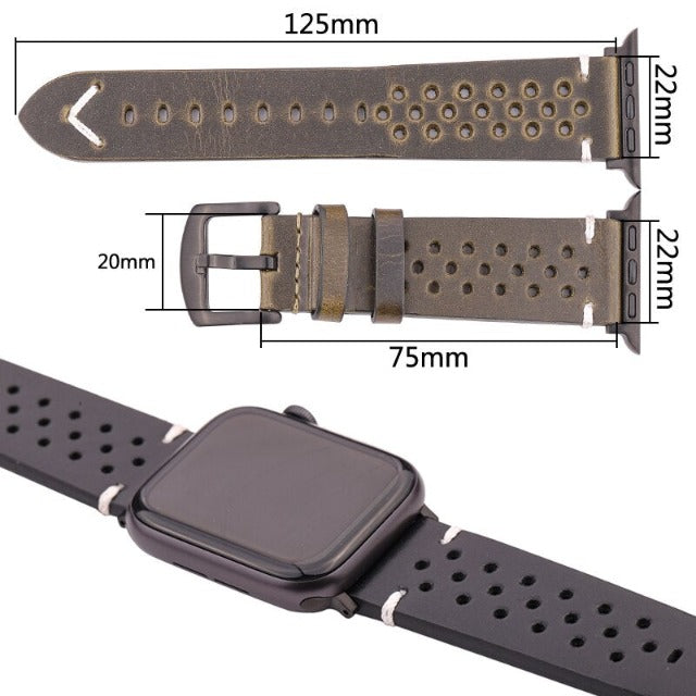 Pasek do Apple Watch z prawdziwej skóry