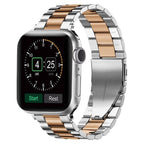 Bransoletka Apple Watch ze srebrnego i różowego złota