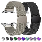 Magnetyczna bransoleta Apple Watch ze stali