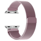 Magnetyczna bransoleta Apple Watch ze stali fuksja