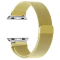 Magnetyczna bransoleta Apple Watch ze stali złota