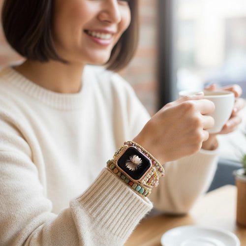 Pasek Apple Watch z naturalnym kamieniem
