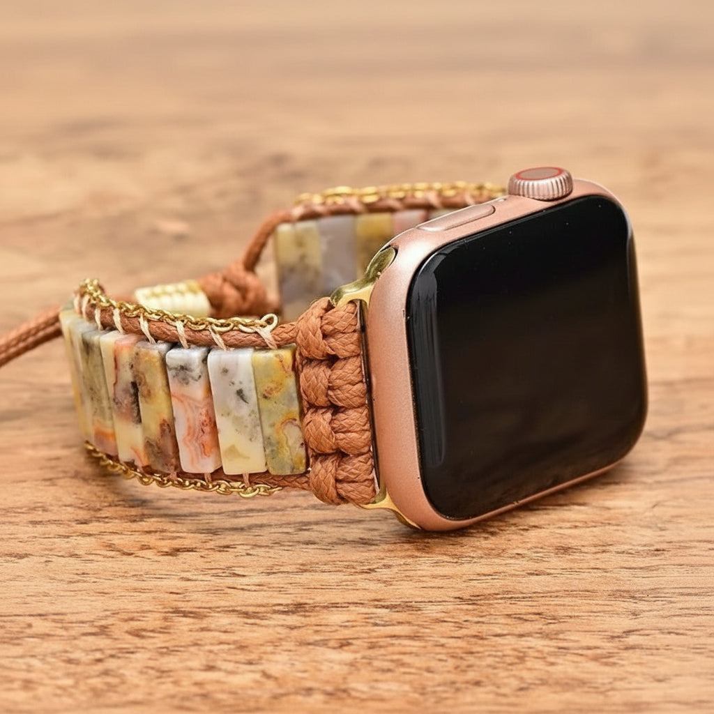 Pasek Apple Watch z naturalnym kamieniem