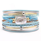 Bransoletka Boho Chic niebieska