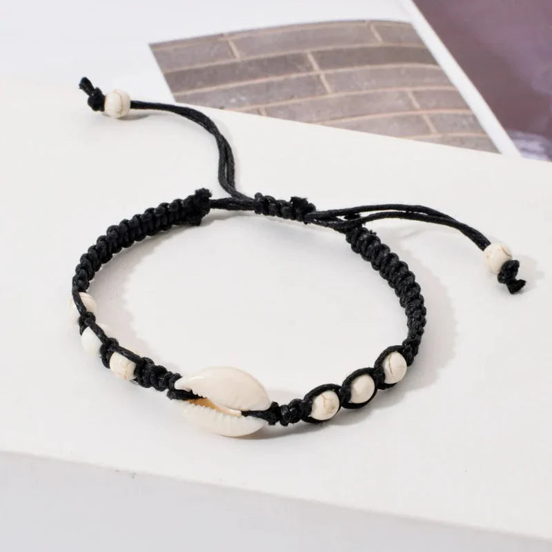 Bransoletka Boho Muszla Cauri 2