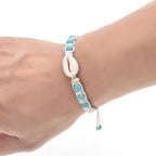 Bransoletka Boho Muszla Cauri 1