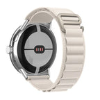 Bransoletka Alpine Smartwatch Google Pixel Watch 1 & 2 z klamrą beżowa