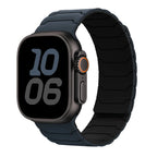 Magnetyczny pasek zamienny do Apple Watch niebiesko-czarny
