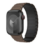 Magnetyczny pasek zastępczy do Apple Watch brązowo-czarny