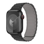 Magnetyczny pasek zastępczy do Apple Watch czarno-szary