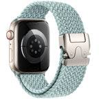 Pasek zamienny do Apple Watch z cyjanowej linki spadochronowej