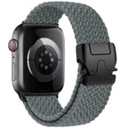 Pasek zamienny do Apple Watch z szarej linki spadochronowej