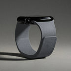 Wymienny magnetyczny pasek silikonowy do Apple Watch w kolorze szarym