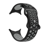Pasek zamienny do Google Pixel Watch 1, 2, 3, 4 41mm 45mm  czarno-szary