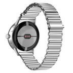 Bransoletka ze Stali Hartowanej do Smartwatch Google Pixel Watch 1 & 2 srebrnoszara