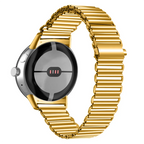 Bransoletka ze Stali Hartowanej do Smartwatch Google Pixel Watch 1 & 2 złota