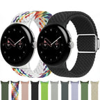 Pasek z nylonowego sznurka do smartwatcha Google Pixel Watch 1, 2 i 3 41mm