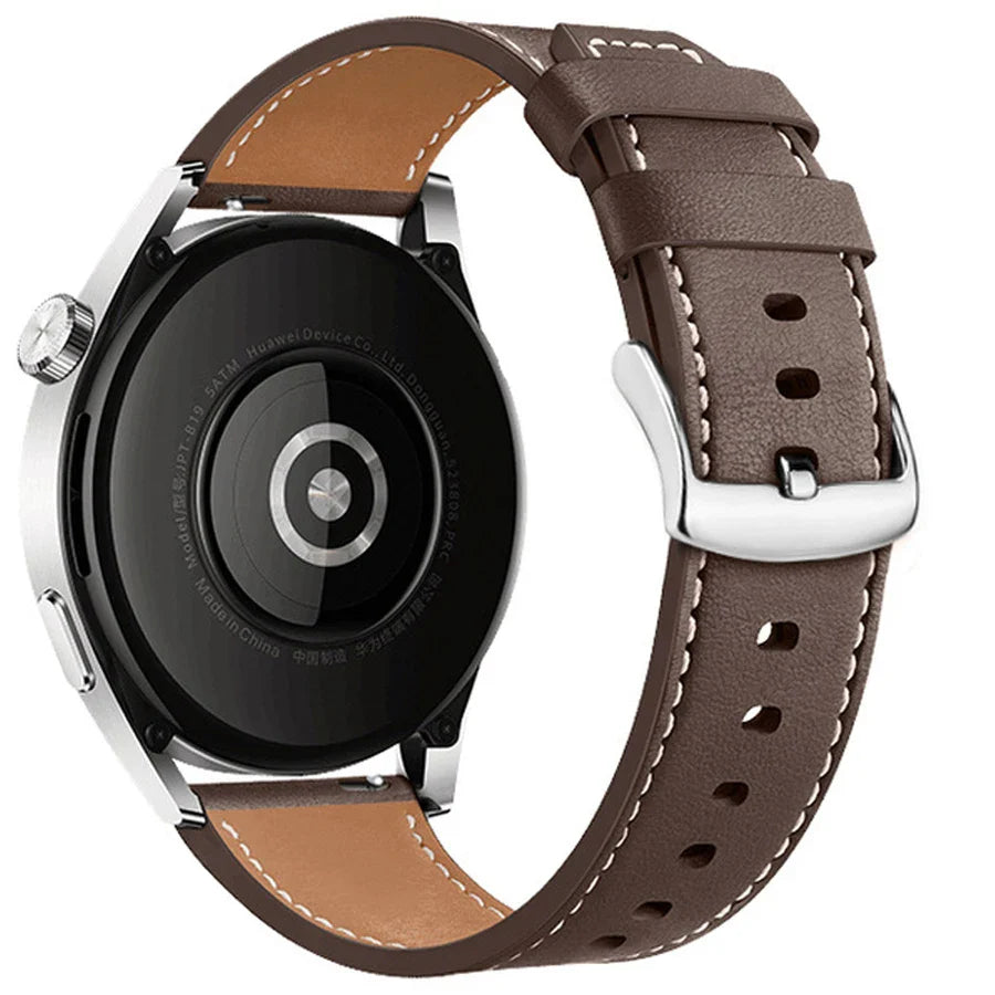 Brązowy skórzany pasek do smartwatcha Google Pixel Watch 1 i 2