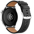 Czarny skórzany pasek do smartwatcha Google Pixel Watch 1 i 2
