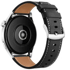 Czarny skórzany pasek do smartwatcha Google Pixel Watch 1 i 2