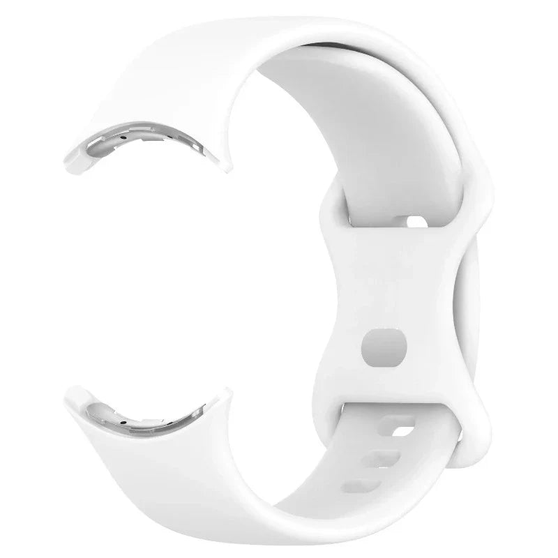 Bransoletka silikonowa do smartwatcha Google Pixel Watch 1 & 2 biała
