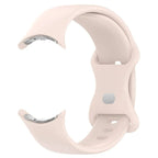 Bransoletka silikonowa do smartwatcha Google Pixel Watch 1 & 2 beżowa