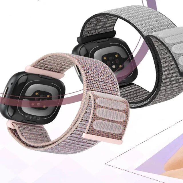 Bransoletka z tkaniny do zegarka Fitbit Versa 3 Versa 4 Sense 2