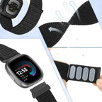 Pasek z tkaniny do zegarka Fitbit Versa 3 Versa 4 Sense 2