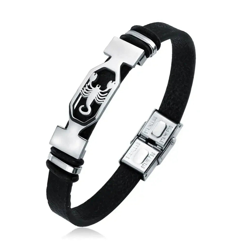 Bransoletka Męska Znak Zodiaku skorpion