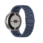 Bransoleta zegarka ze stali hartowanej Smartwatch Google Pixel Watch 1 & 2 czarna