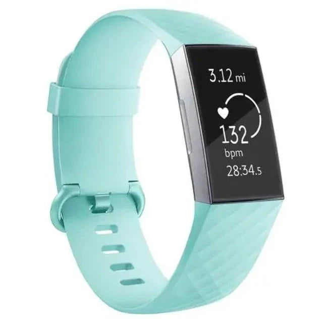 Bransoletka do zegarka Fitbit Charge 3 & Charge 4 zielona