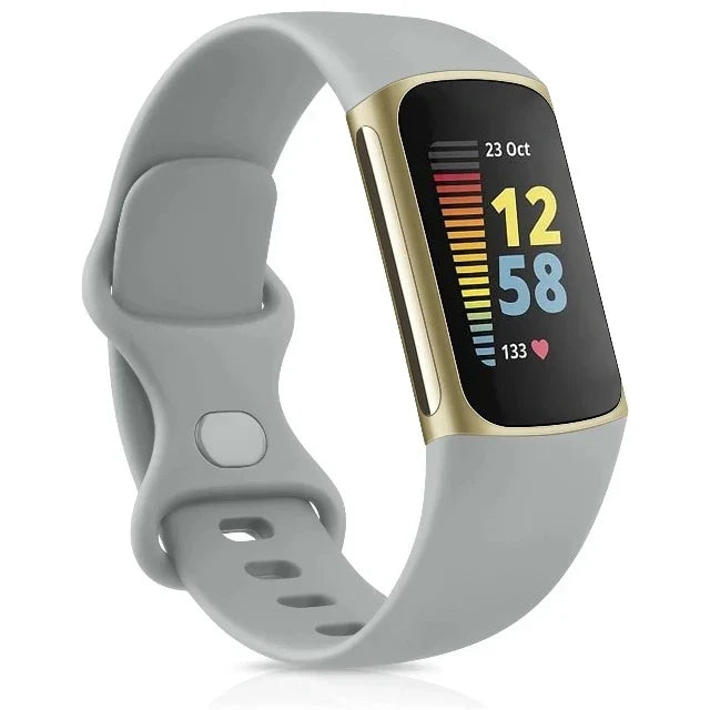 Bransoletka do zegarka Fitbit Charge 5 jasnoszara