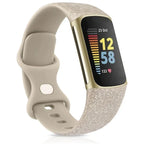 Bransoletka do zegarka Fitbit Charge 5 błyszczące złoto