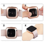 Pasek z brokatem do zegarka Fitbit Versa 1 Versa 2